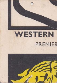 1968 Scanlens Series 2 - Team Emblems #NNO Eastern Suburbs Roosters Back